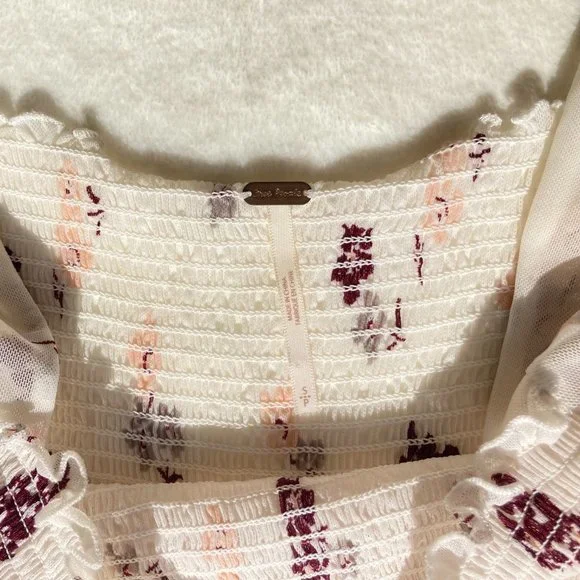 Free People Delta Dawn Floral Top - Picture 6 of 10